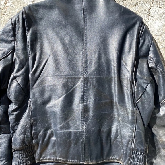 Chicago police leather jacket in size L - Picture 8 of 8